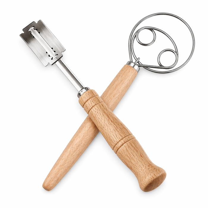 Kit Boulanger de Louise (Fouet à pain + Lame Boulangère)